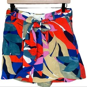 NWT a new day foliage pattern shorts